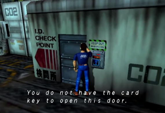 Blue Stinger Screenshot 2 - Eliot na wyspie