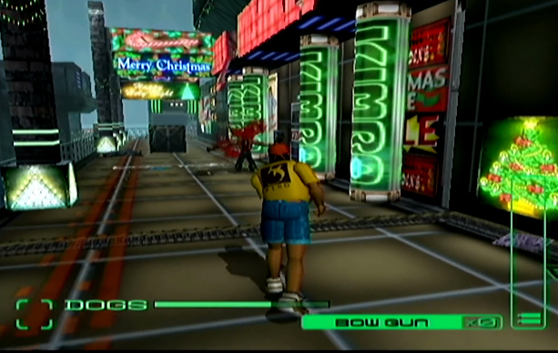 Blue Stinger Screenshot 5 - Widok z zewnątrz