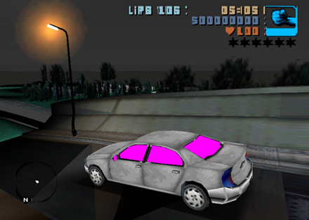 GTA III na Dreamcast - gameplay